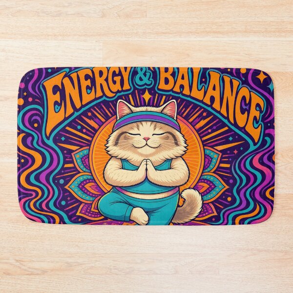 Item preview, Energy & Balance: The Psychedelic Zen designed and sold by CataosMeow.