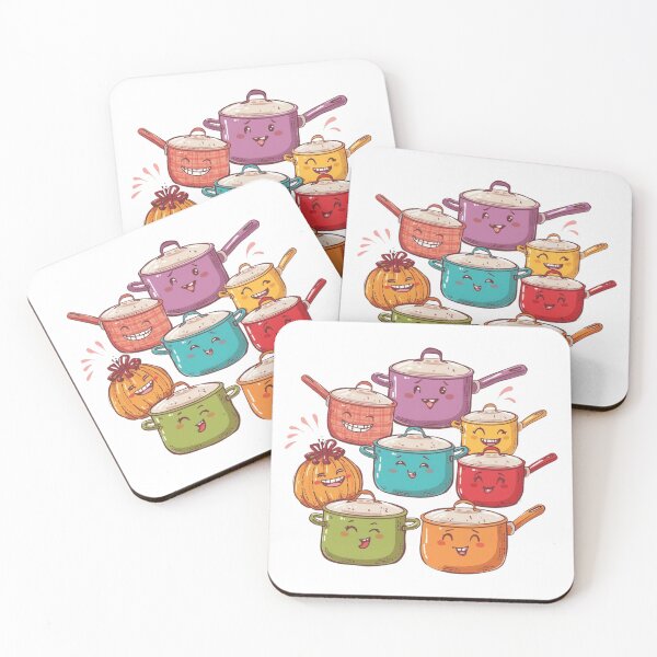 Item preview, Big wave of funny pots and pans designed and sold by Art70shop.