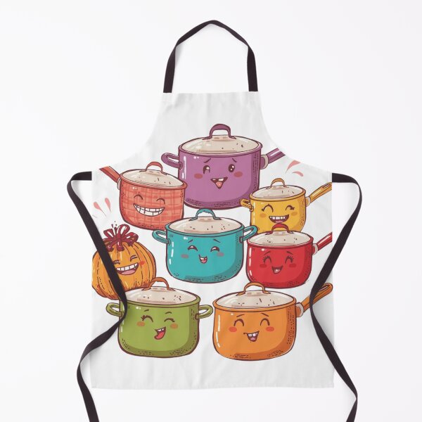 Item preview, Big wave of funny pots and pans designed and sold by Art70shop.