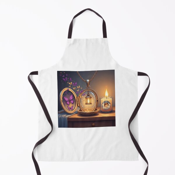 Item preview, Golden Locket Lantern Butterfly Dream designed and sold by AbanoubStore.
