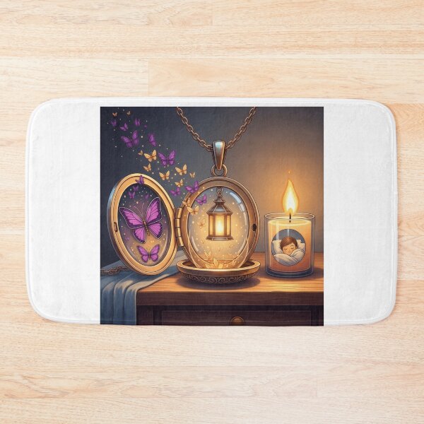 Item preview, Golden Locket Lantern Butterfly Dream designed and sold by AbanoubStore.