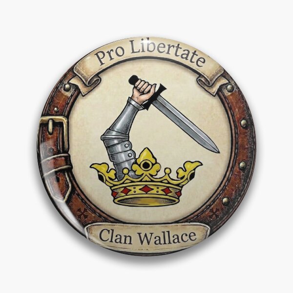 Item preview, Clan Wallace Crest designed and sold by BagTown Clans.