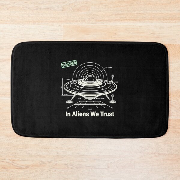 Item preview, RESIDENT ALIEN In Alien We Trust designed and sold by ALL ART .