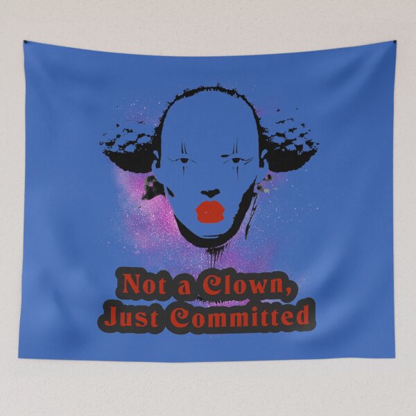 Item preview, Committed Not a Clown designed and sold by Getrealdesigns.