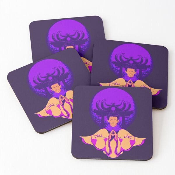 Item preview, Neon Anime Meditation Art – Japanese Torii Gate, Spiritual Zen Character designed and sold by TRENDORART.