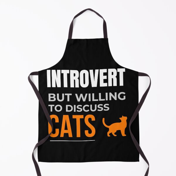Item preview, Introvert Cat Funny Quote Dark Aesthetic Cat Lover T Shirt Design designed and sold by Uvclick.