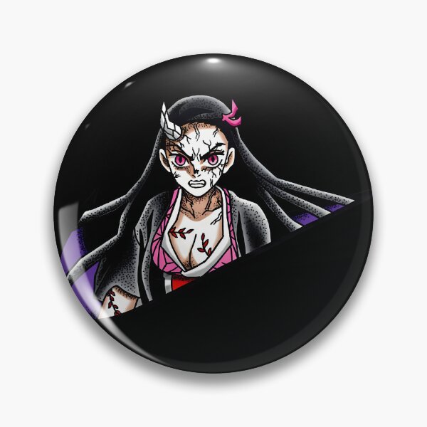 Item preview, Nezuko Kamado Awakened Form Demon Slayer Aesthetic Ar designed and sold by Andruzito.