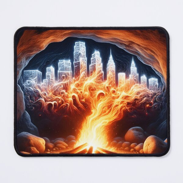 Item preview, It all Started with Fire, Ai Generated Art designed and sold by ACC .