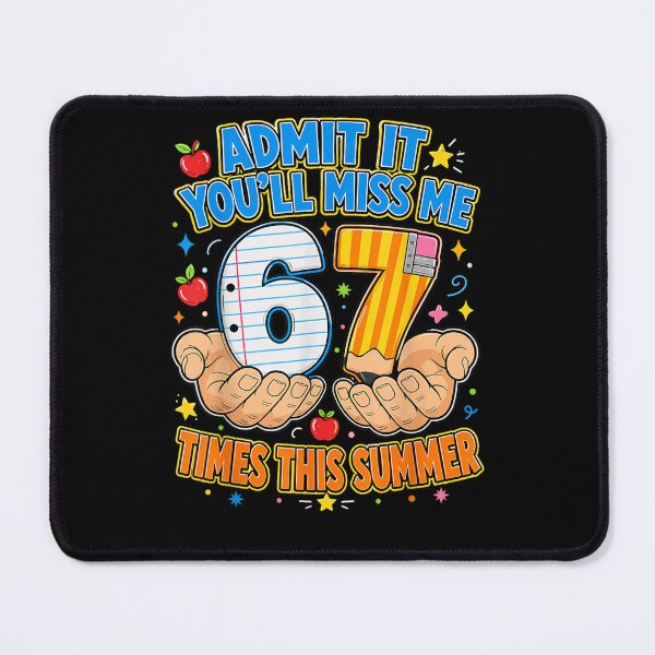 Item preview, End of School Admit It 67 Meme Last Day of School Teacher designed and sold by Juansustait.