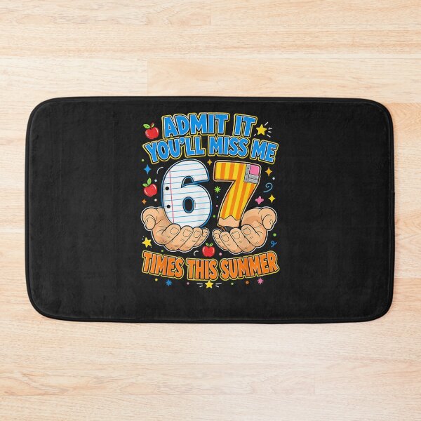 Item preview, End of School Admit It 67 Meme Last Day of School Teacher designed and sold by Juansustait.