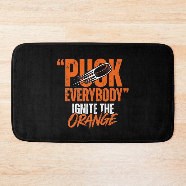 Item preview, Puck Everybody Ignite The Orange Hockey Fan Player designed and sold by SofenArt.