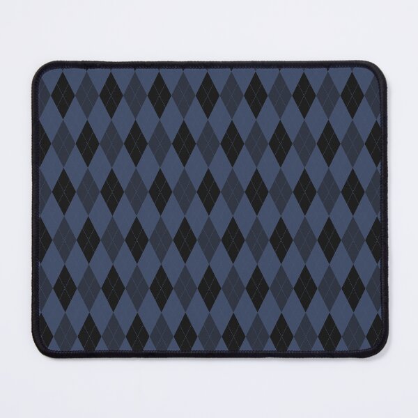 Item preview, Black And Blue Argyle Pattern designed and sold by pattern-archive.