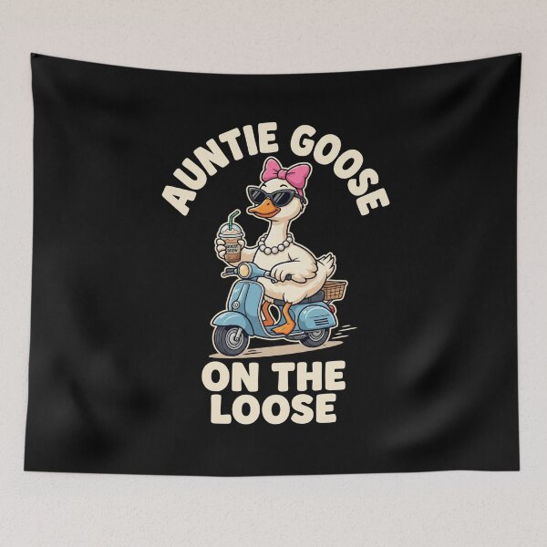 Item preview, Auntie Goose On The Loose Fun Aunt Gift Niece Nephew Family designed and sold by SofenArt.