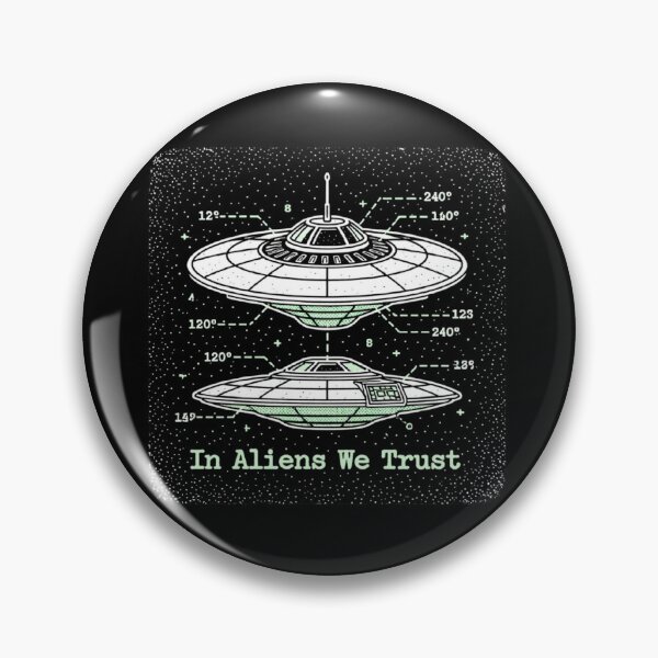 Item preview, RESIDENT ALIEN In Alien We Trust designed and sold by ALL ART .