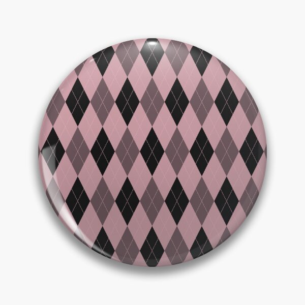 Item preview, Black And Blush Argyle Pattern designed and sold by pattern-archive.