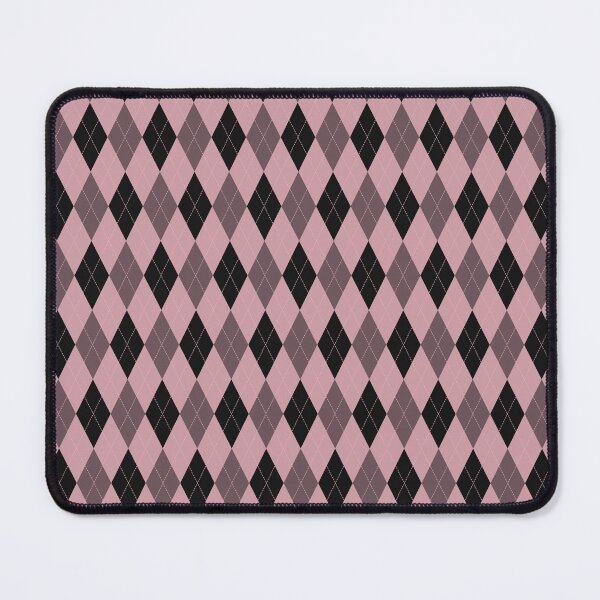 Item preview, Black And Blush Argyle Pattern designed and sold by pattern-archive.