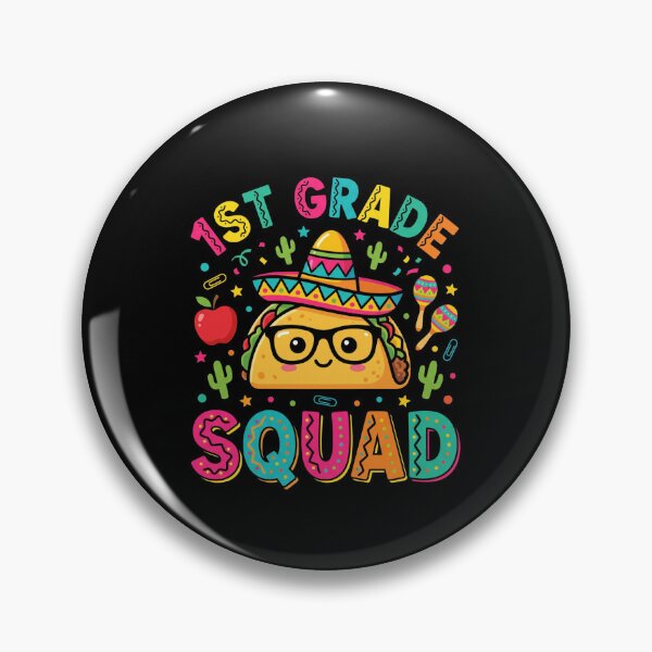Item preview, 1st Grade Squad First Grade Teacher Student Fiesta designed and sold by SofenArt.