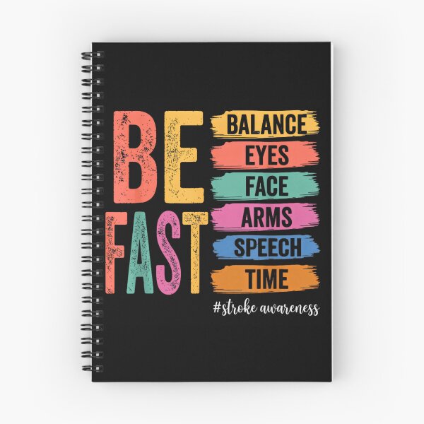 Item preview, BE FAST Stroke Awareness Medical Health Warning Signs Educational Charity Art designed and sold by RuperDelois.