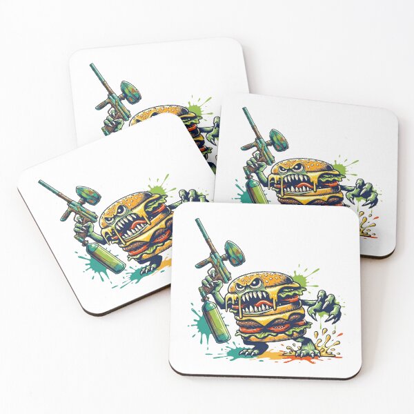 Item preview, Monster hamburger delivering the paintballs designed and sold by PaintballCrew.