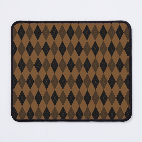 Item preview, Black And Bronze Argyle Pattern designed and sold by pattern-archive.
