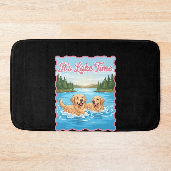 Item preview, It's Lake Time Golden Retriever Dogs Lake Life Pet Lover designed and sold by SofenArt.