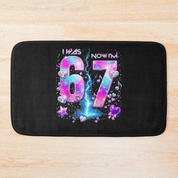 Item preview, I was 6 Now I'm 7 K-Pop Birthday Girls 67 Korean Music  designed and sold by Juansustait.