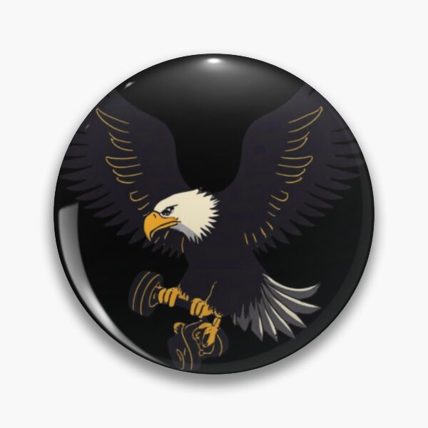 Item preview, Eagle Lifting Weights Gym Strength Fitness Motivation American Eagle Power Design designed and sold by Pochininki.