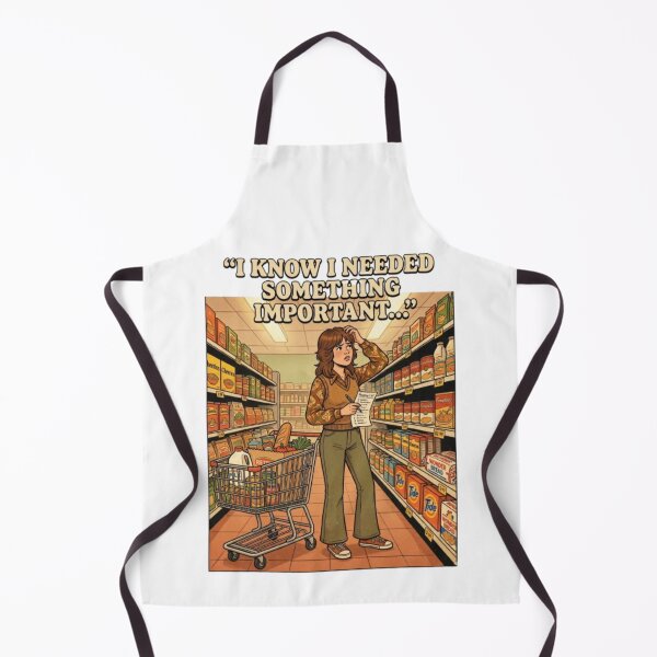 Item preview, I Know I Needed Something Important… Funny Retro Grocery Store Illustration designed and sold by urbinet.