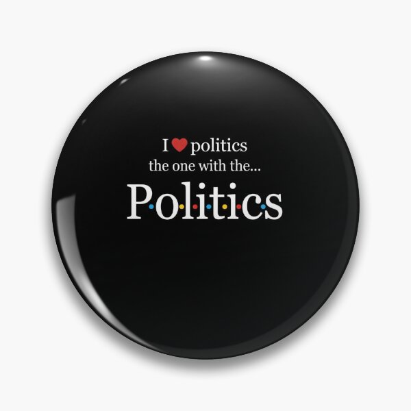 Item preview, I Love Politics The One With The... Politics Political Humor Friends Fan designed and sold by SofenArt.
