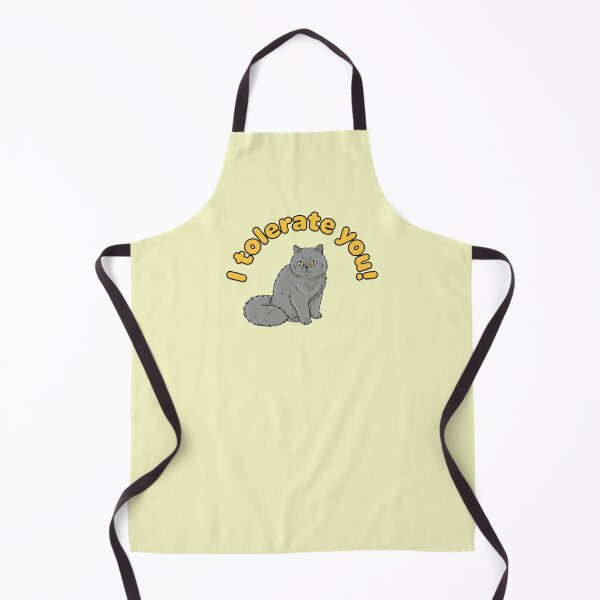 Item preview, Martin the Cat - I Tolerate You Funny Introvert Quote - Grey Cat designed and sold by naughty-raccoon.