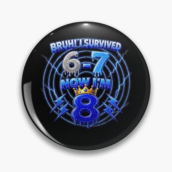 Item preview, Birthday Shirts for 8 Year Old Boys Kids Bruh I Survived 67  designed and sold by Juansustait.