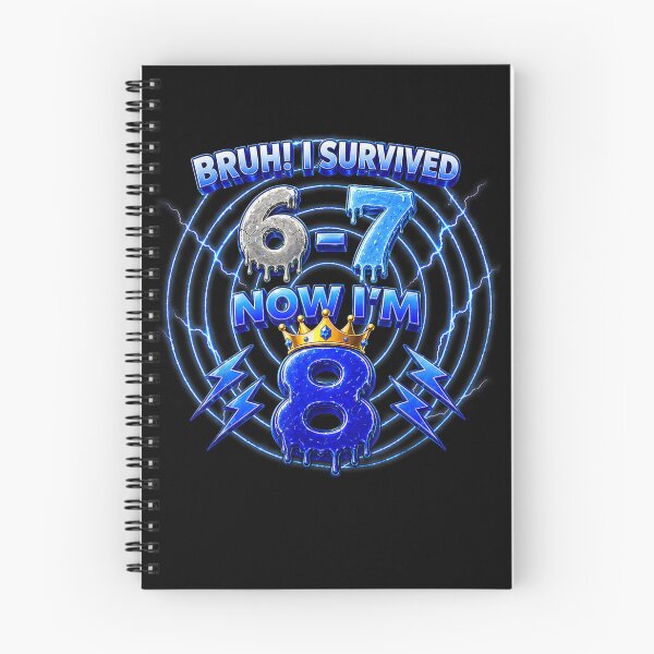 Item preview, Birthday Shirts for 8 Year Old Boys Kids Bruh I Survived 67  designed and sold by Juansustait.
