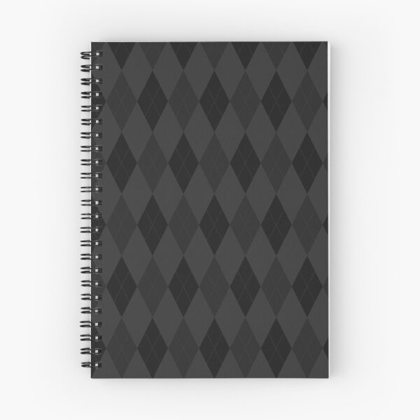 Item preview, Black And Charcoal Argyle Pattern designed and sold by pattern-archive.