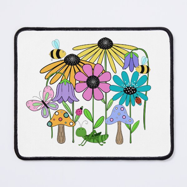 Item preview, Busy Bee Retro Garden designed and sold by NotPrettyinPink.