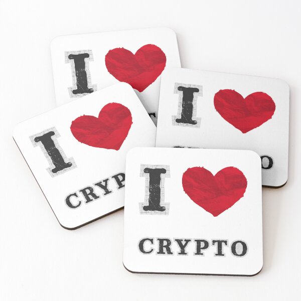 Item preview, I Love Crypto designed and sold by Digitaload.
