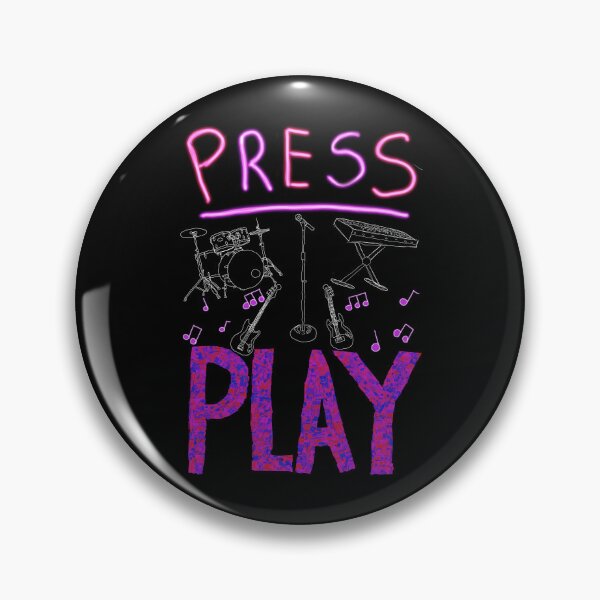 Item preview, Press Play 2026 designed and sold by MikeIrwinGuitar.