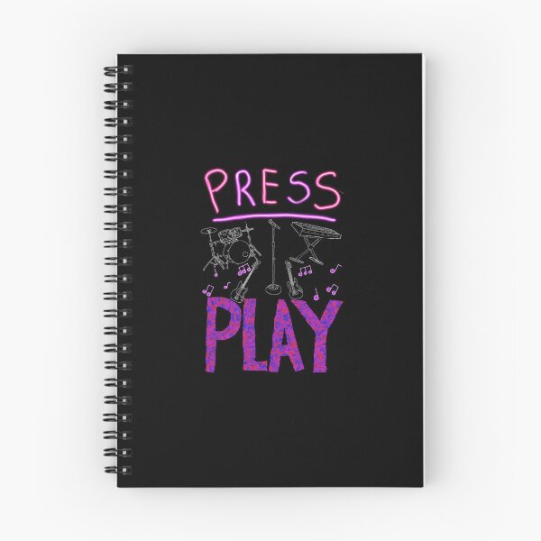 Item preview, Press Play 2026 designed and sold by MikeIrwinGuitar.