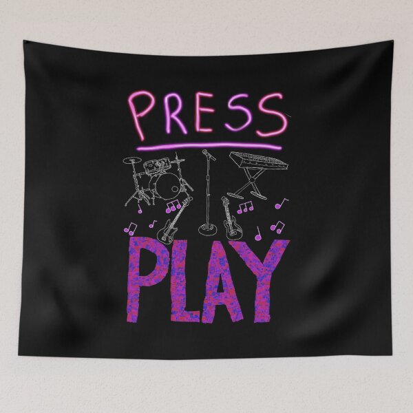 Item preview, Press Play 2026 designed and sold by MikeIrwinGuitar.
