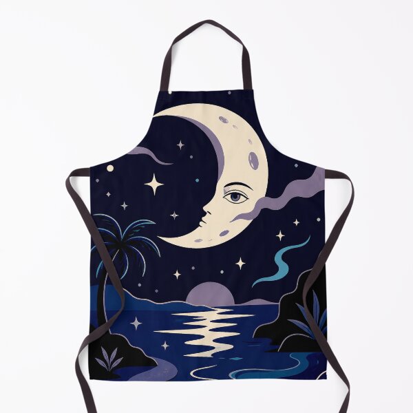 Item preview, Dreamy Crescent Moon Nightscape designed and sold by ZetaDream.
