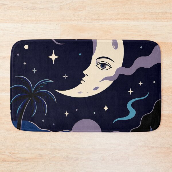Item preview, Dreamy Crescent Moon Nightscape designed and sold by ZetaDream.