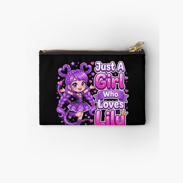Item preview, Just A Girl Who Loves Lily Personalized Name Girl Birthday Gift designed and sold by SofenArt.