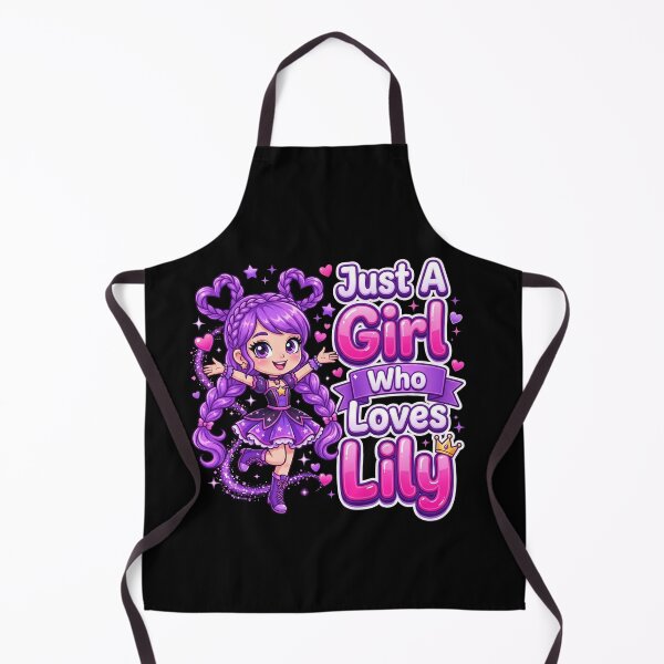 Item preview, Just A Girl Who Loves Lily Personalized Name Girl Birthday Gift designed and sold by SofenArt.