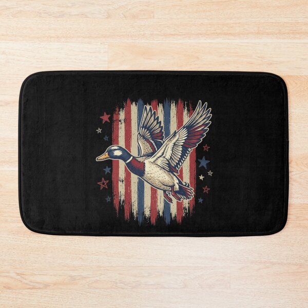 Item preview, American Flag Duck Hunting Wildlife Patriot designed and sold by SofenArt.