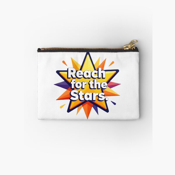 Item preview, An artistic star with the phrase “Reach for the Stars.” designed and sold by Beleza e Estilo.