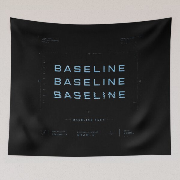 Item preview, Baseline Test - Glitch Text - Blade Runner 2049 designed and sold by hesjustken.