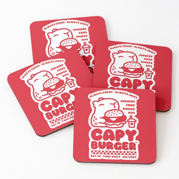 Item preview, Capyburger (oscuro) designed and sold by DocHackenbush.