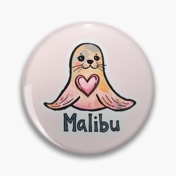Item preview, Love Malibu Sea Lion  designed and sold by PamLeeDesign.