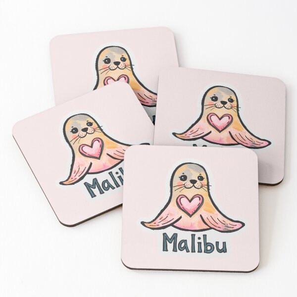 Item preview, Love Malibu Sea Lion  designed and sold by PamLeeDesign.