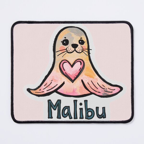 Item preview, Love Malibu Sea Lion  designed and sold by PamLeeDesign.