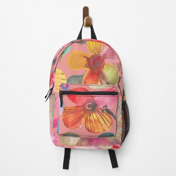 Item preview, Hothause Colorful Watercolor Floral Hand Painted Botanical Vibrant Pink designed and sold by moonsoonstudio.